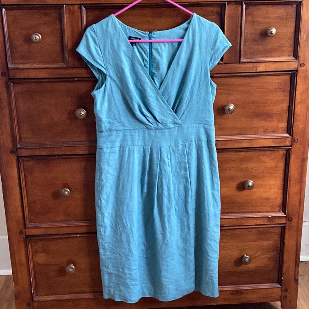 Talbots Linen Dress